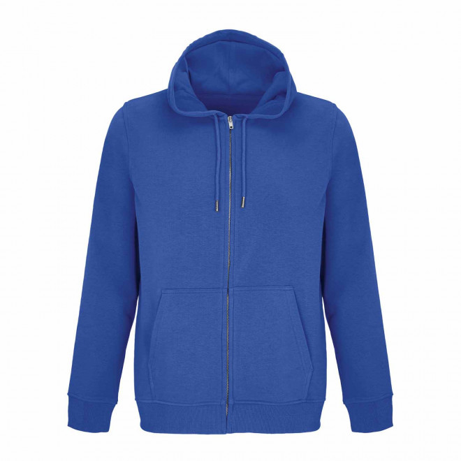 SWEAT ZIPPE A CAPUCHE PERSONNALISABLE 'CALIPSO' - bleu royal