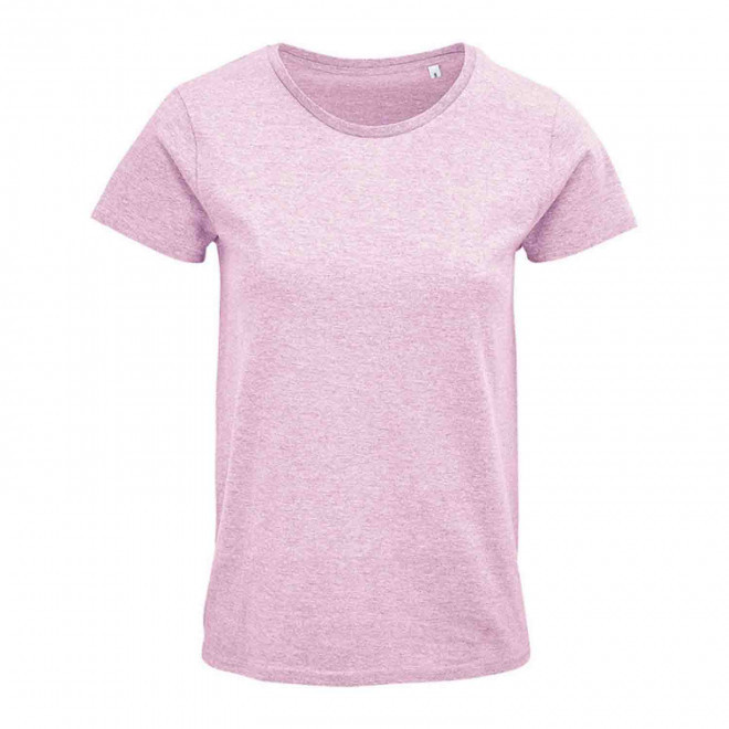 TEE-SHIRT PERSONNALISABLE FEMME 'CRUSADER' 150 GR/M² - rose chiné