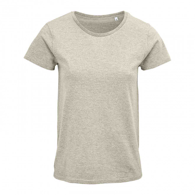 TEE-SHIRT PERSONNALISABLE FEMME 'CRUSADER' 150 GR/M² - beige chiné