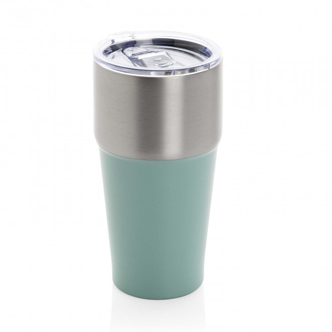 MUG ISOTHERME PERSONNALISABLE ACIER RECYCLE 500ML 'WESIGN' - vert
