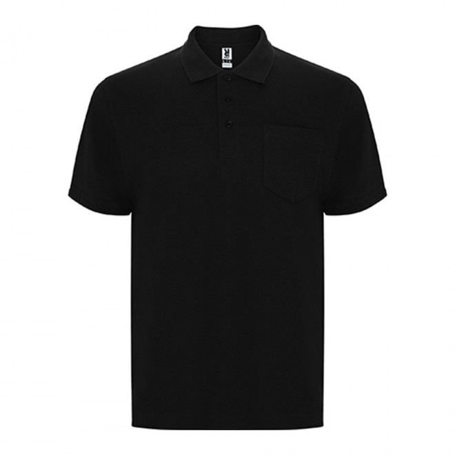 POLO HOMME PERSONNALISÉ 190 G/M² 'TEXIS'  - noir
