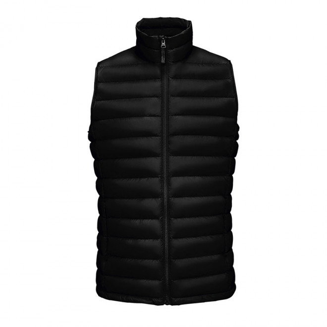 DOUDOUNE SANS MANCHE PERSONNALISABLE HOMME 'WILSON BW'  - noir