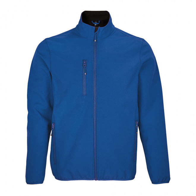 VESTE ZIPPÉE PERSONNALISÉE HOMME SOFTSHELL 'FALCON' - bleu royal