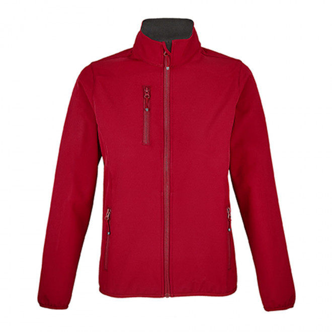 VESTE ZIPPÉE PERSONNALISÉE FEMME SOFTSHELL 'FALCON' - rouge