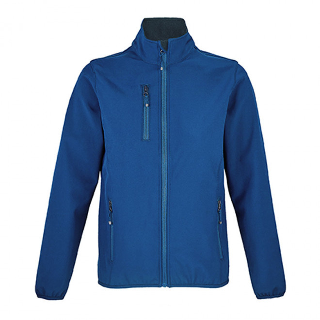 VESTE ZIPPÉE PERSONNALISÉE FEMME SOFTSHELL 'FALCON' - bleu royal