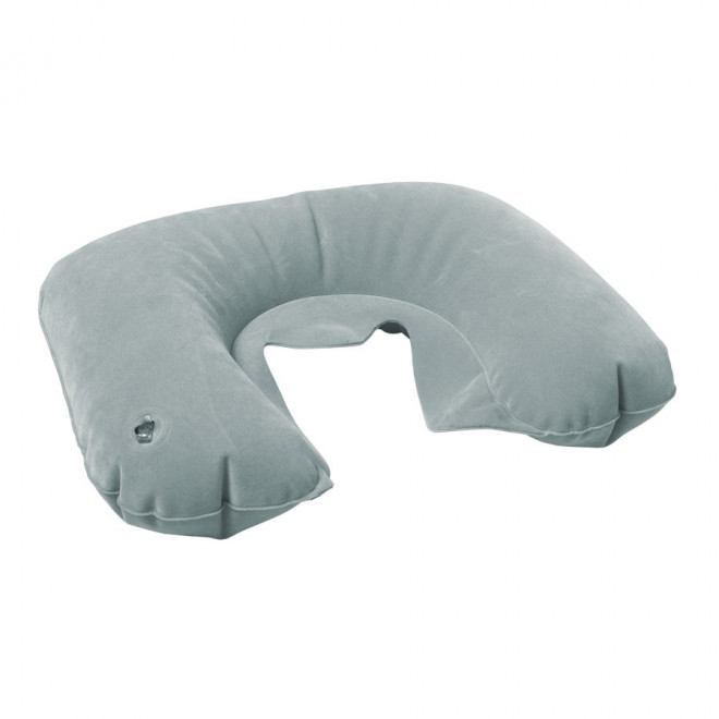 COUSSIN GONFLABLE PUBLICITAIRE DE VOYAGE 'VIAGIO' - gris