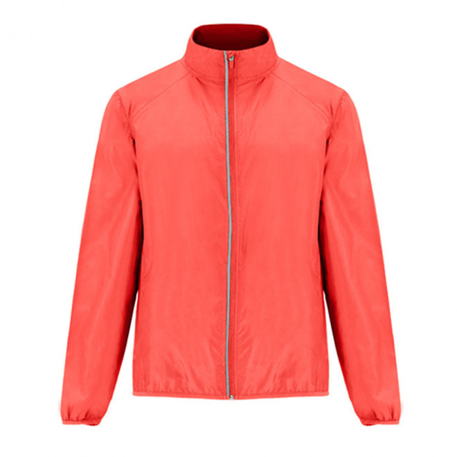 COUPE VENT PERSONNALISÉ HOMME 'MALTA' - corail fluo