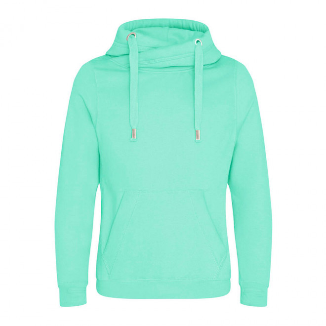 SWEAT SHIRT PERSONNALISÉ COL CROISÉ 330GR/M² 'VENTI' - peppermint