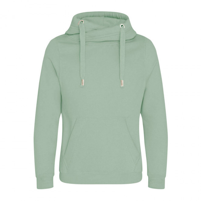 SWEAT SHIRT PERSONNALISÉ COL CROISÉ 330GR/M² 'VENTI' - dusty green
