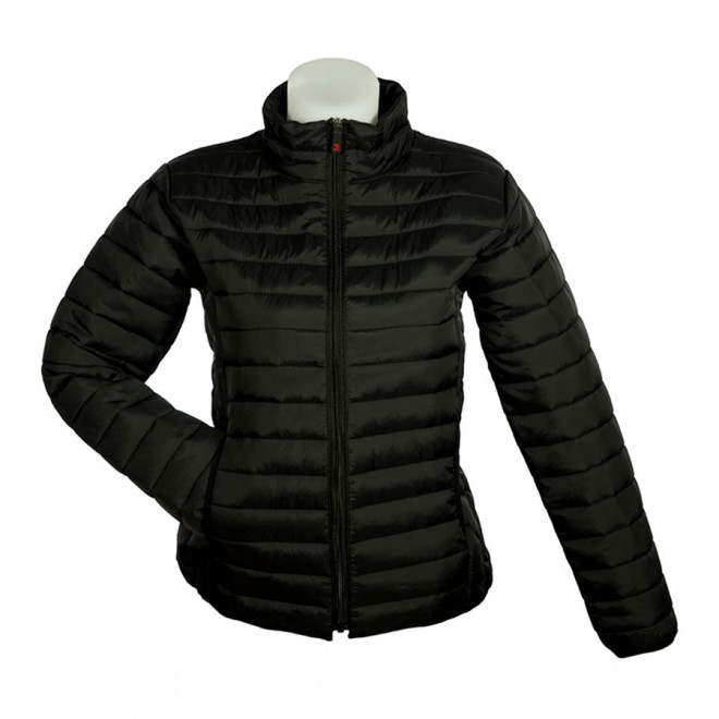 DOUDOUNE PERSONNALISÉE FEMME MAT MUSTAGHATA® 'WALDO' - noir