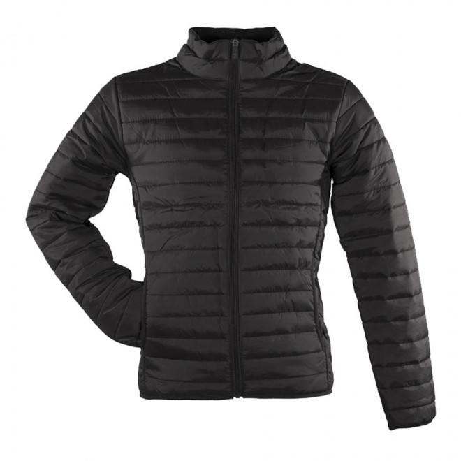 DOUDOUNE PERSONNALISÉE HOMME MAT MUSTAGHATA® 'WALDO' - noir