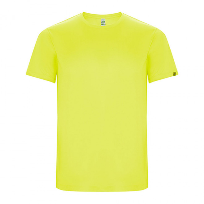 TEE-SHIRT PERSONNALISÉ ENFANT COULEUR 'LUDO' - jaune fluo