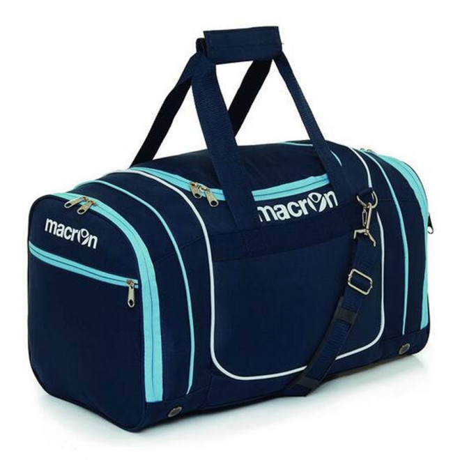 SAC DE SPORT PERSONNALISABLE 'DRIPPY' - navy/bleu ciel