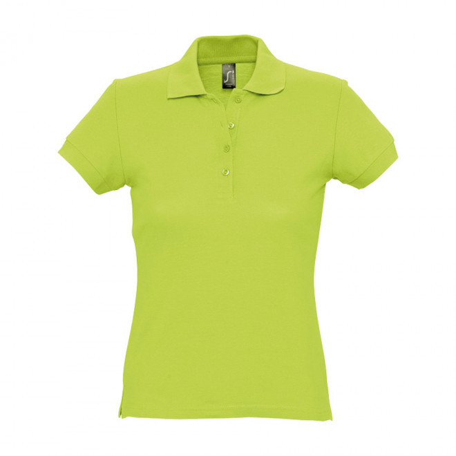 POLO PUBLICITAIRE FEMME 'PASSION' 170 GR/M² - vert pomme