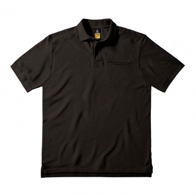 POLO DE TRAVAIL PERSONNALISÉ B&C® 'ROY' - black