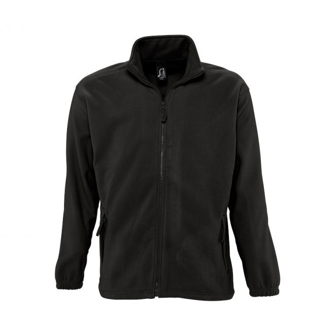 VESTE POLAIRE PUBLICITAIRE ZIPPEE HOMME 'NORTH' 300 GR/M² - noir