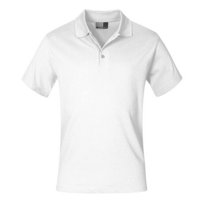 POLO BLANC HOMME PERSONNALISÉ PROMODORO® 'JUAN' - blanc