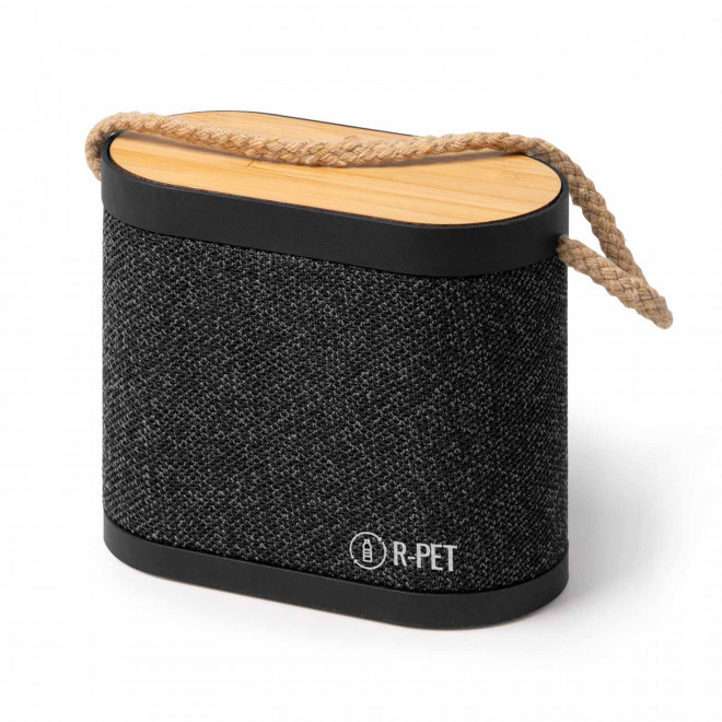 MINI HAUT-PARLEUR PERSONNALISABLE 'OVABOO' - noir