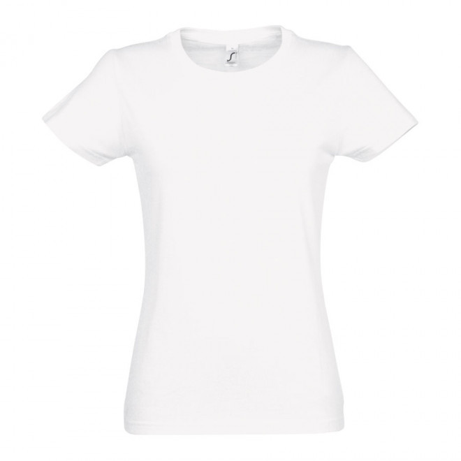 TEE-SHIRT BLANC FEMME 'IMPERIAL' 190 GR/M² - blanc