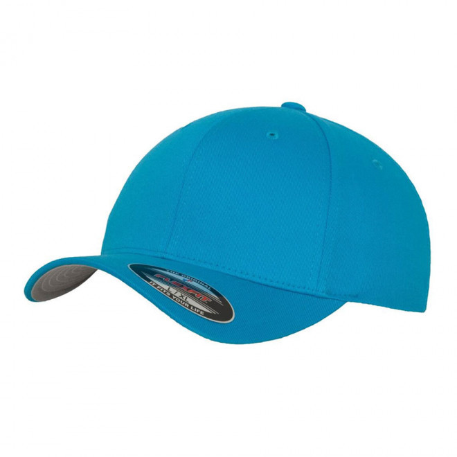 CASQUETTE PERSONNALISÉE FLEXFIT® 'WOOLY' - hawaiian blue
