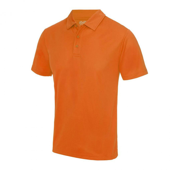 POLO PERSONNALISÉ HOMME RESPIRANT JUST COOL® 'ASTI' - orange