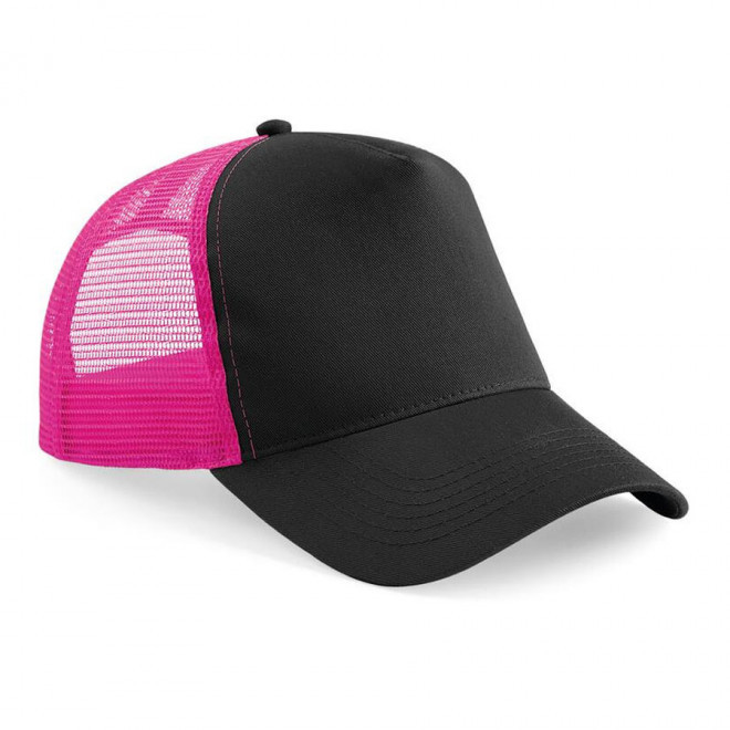 CASQUETTE PERSONNALISÉE BEECHFIELD® 'VITTA'  - black/fuchsia