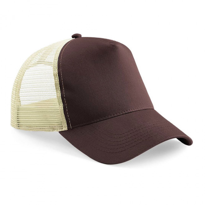 CASQUETTE PERSONNALISÉE BEECHFIELD® 'VITTA'  - chocolate/caramel