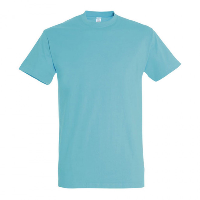 TEE-SHIRT PERSONNALISÉ HOMME 'IMPERIAL' - FABRICATION EXPRESS 4 JOURS - bleu atoll