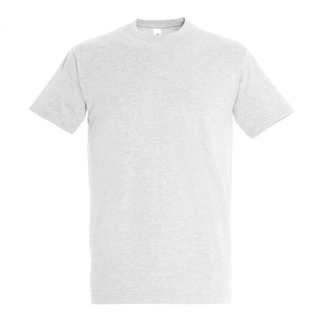 TEE-SHIRT PERSONNALISÉ HOMME 'IMPERIAL' - FABRICATION EXPRESS 4 JOURS - gris cendré