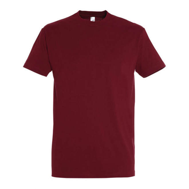 TEE-SHIRT PERSONNALISÉ HOMME 'IMPERIAL' - FABRICATION EXPRESS 4 JOURS - chili red