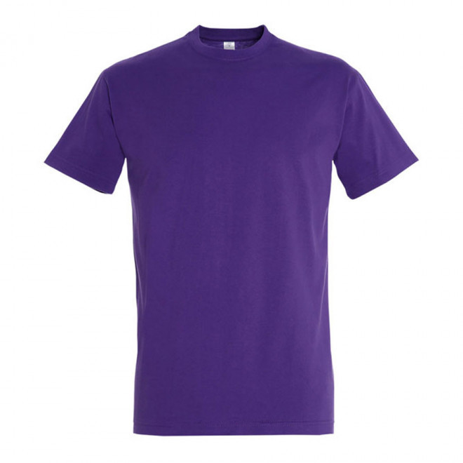 TEE-SHIRT PERSONNALISÉ HOMME 'IMPERIAL' - FABRICATION EXPRESS 4 JOURS - violet foncé