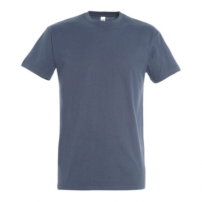 TEE-SHIRT PERSONNALISÉ HOMME 'IMPERIAL' - FABRICATION EXPRESS 4 JOURS - denim