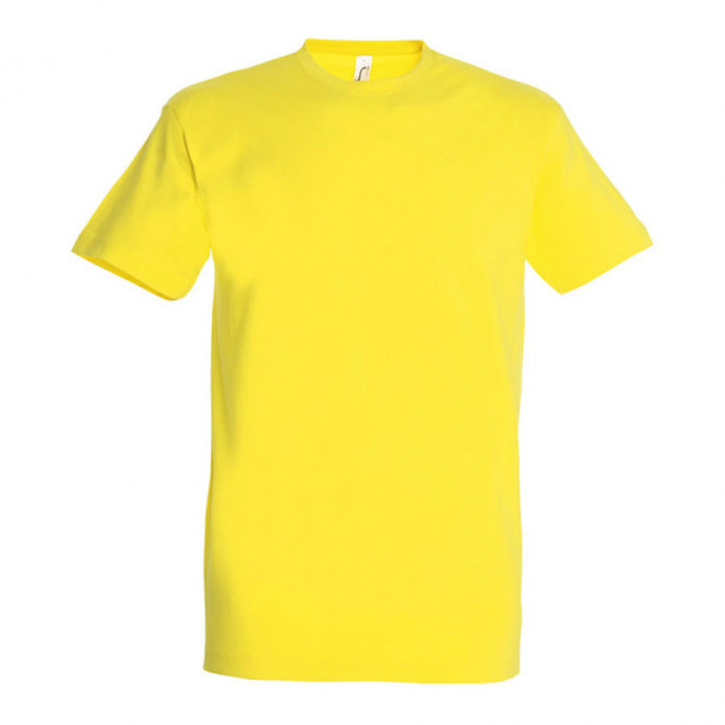 TEE-SHIRT PERSONNALISÉ HOMME 'IMPERIAL' - FABRICATION EXPRESS 4 JOURS - citron