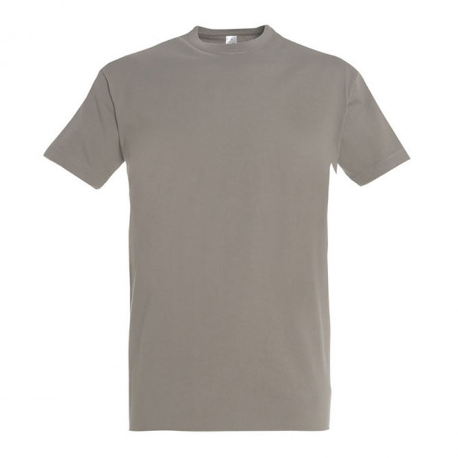 TEE-SHIRT PERSONNALISÉ HOMME 'IMPERIAL' - FABRICATION EXPRESS 4 JOURS - gris clair