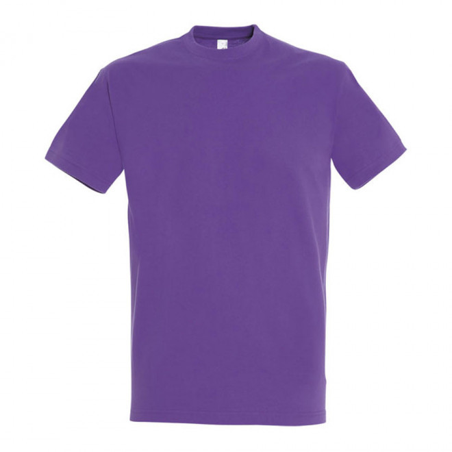 TEE-SHIRT PERSONNALISÉ HOMME 'IMPERIAL' - FABRICATION EXPRESS 4 JOURS - violet clair