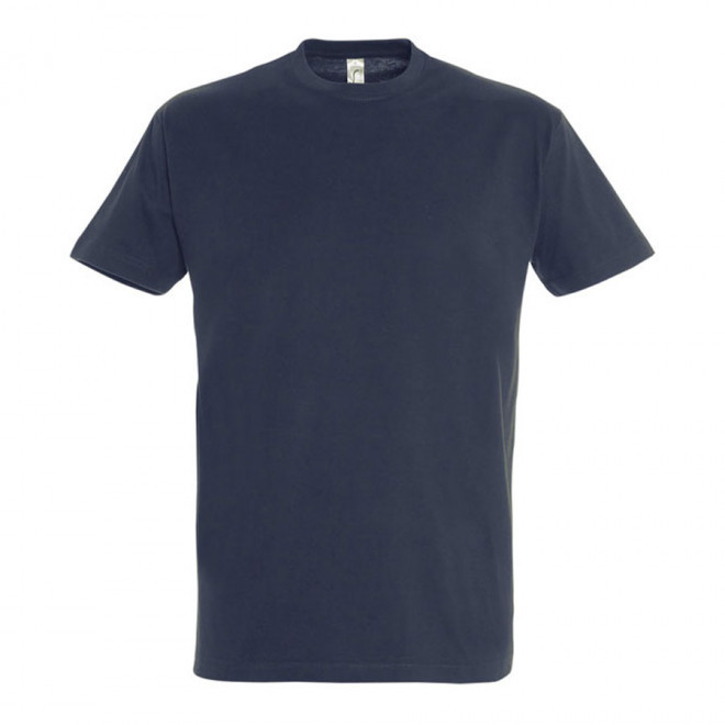 TEE-SHIRT PERSONNALISÉ HOMME 'IMPERIAL' - FABRICATION EXPRESS 4 JOURS - bleu marine