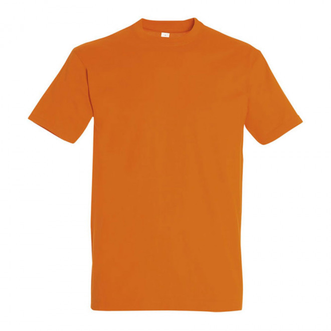TEE-SHIRT PERSONNALISÉ HOMME 'IMPERIAL' - FABRICATION EXPRESS 4 JOURS - orange