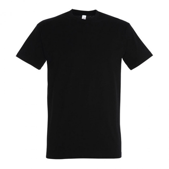 TEE-SHIRT PERSONNALISÉ HOMME 'IMPERIAL' - FABRICATION EXPRESS 4 JOURS - noir profond