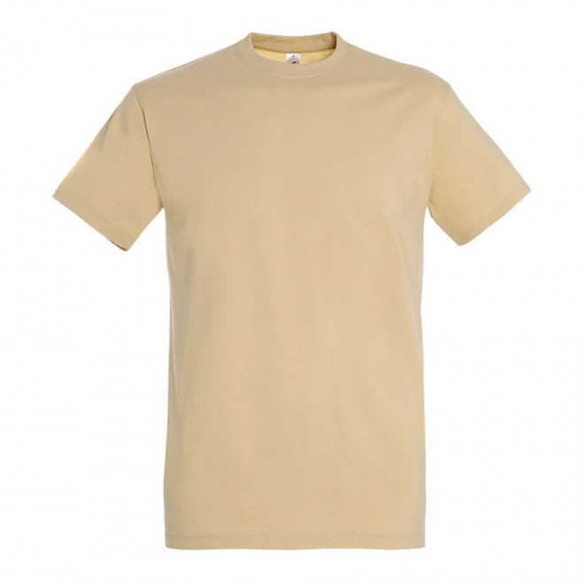 TEE-SHIRT PERSONNALISÉ HOMME 'IMPERIAL' - FABRICATION EXPRESS 4 JOURS - sand