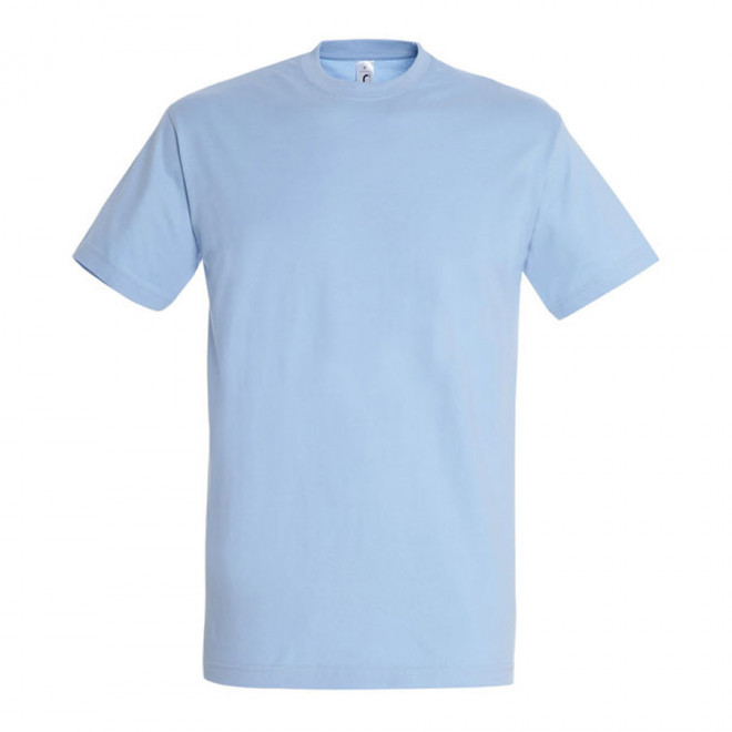 TEE-SHIRT PERSONNALISÉ HOMME 'IMPERIAL' - FABRICATION EXPRESS 4 JOURS - bleu ciel