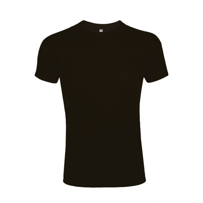 TEE-SHIRT HOMME PERSONNALISABLE 'IMPERIAL FIT' 190 GR/M² - noir