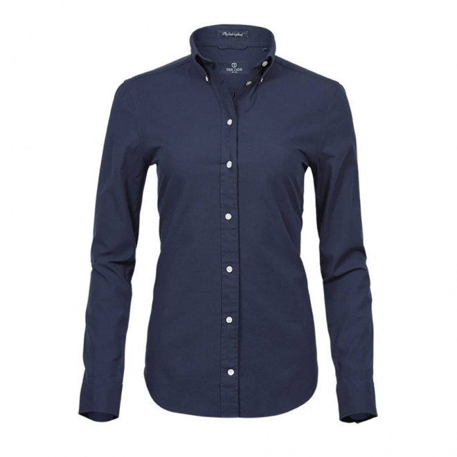 CHEMISE FEMME PERSONNALISABLE TEE JAYS® 'CASSY' - navy