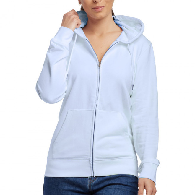 SWEAT ZIPPÉ PERSONNALISÉ MADE IN FRANCE LES FILOSOPHES® 'MONTAIGNE' - ciel