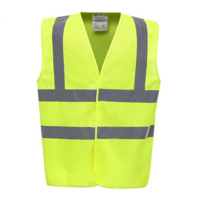 GILET DE SÉCURITÉ PERSONNALISÉ 'SECUR' - jaune