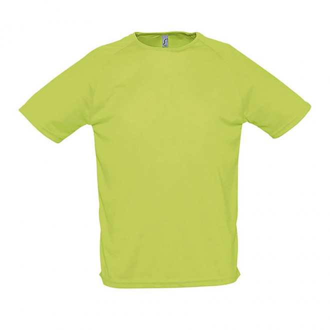 T-SHIRT PERSONNALISÉ HOMME 'SPORTY' - FABRICATION RAPIDE 4J - apple green