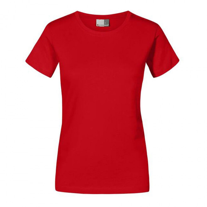 TEE-SHIRT PERSONNALISABLE FEMME PROMODORO® 'NAVE' 180 GR/M² - fire red