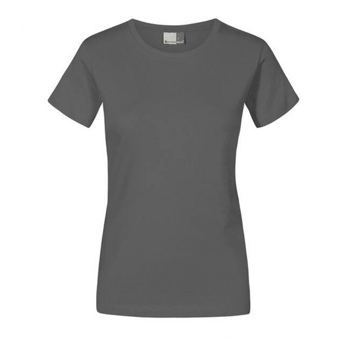 TEE-SHIRT PERSONNALISABLE FEMME PROMODORO® 'NAVE' 180 GR/M² - gris steel
