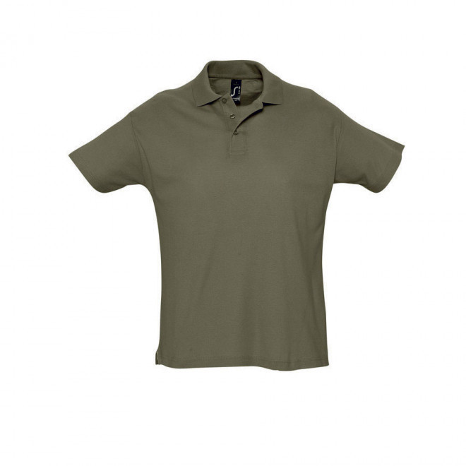 POLO PUBLICITAIRE HOMME 'SUMMER' COULEUR 170 GR/M² - army