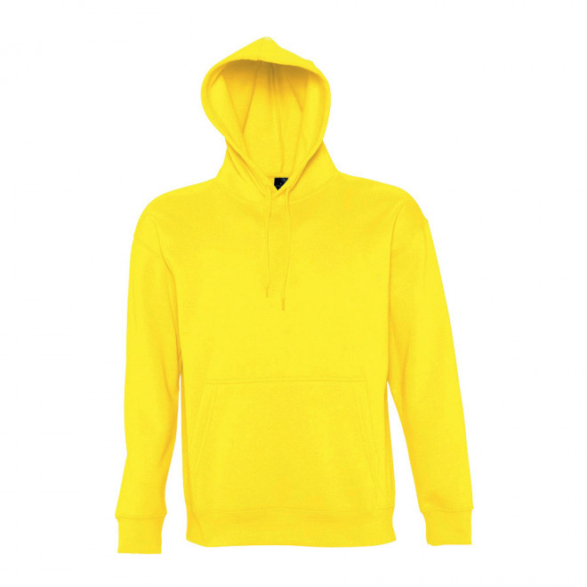 SWEAT-SHIRT PERSONNALISÉ MIXTE CAPUCHE 'SLAM' 320 GR/M² - citron