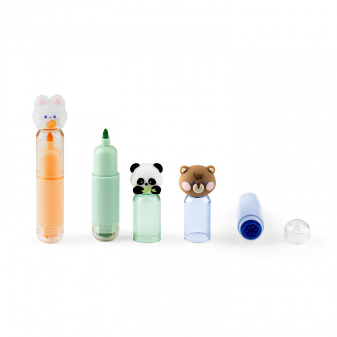 FEUTRE-TAMPON PERSONNALISABLE 'CUTIE' - multicolore